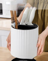 Organizador De Cocina Multifuncional Para Cuchillos Y Cucharas Almacenamiento De Cuchara Y Cuchillo Soporte De Drenaje De Plástico Para Uso Doméstico - details 9