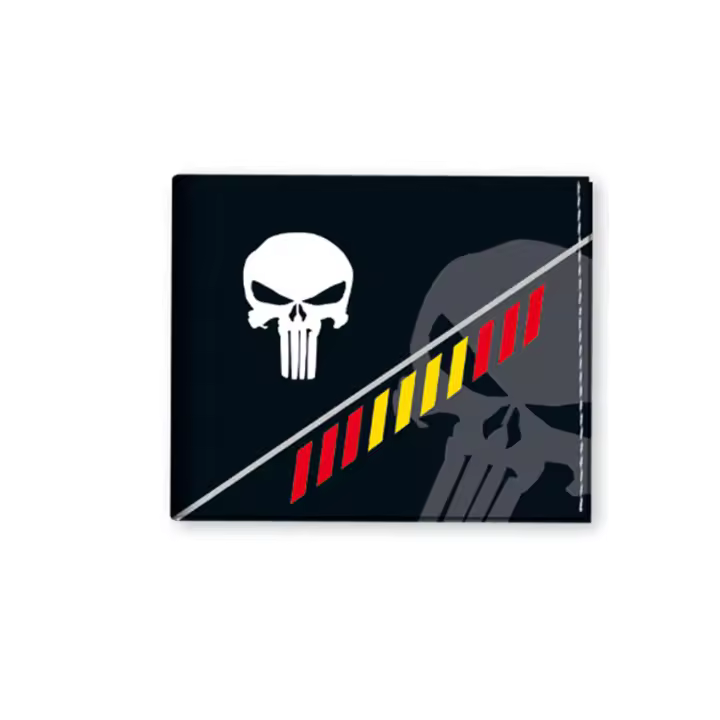 Cartera impresa calavera / ESP - 1