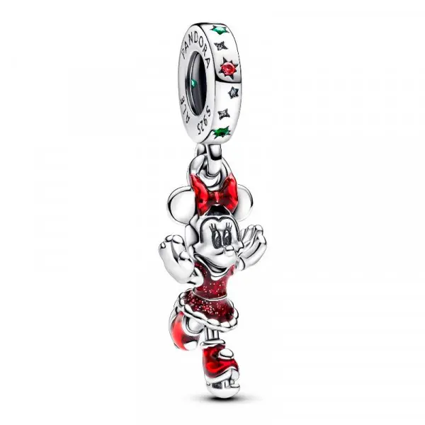 Pandora - Charm Colgante Minnie Mouse Patinando Sobre Hielo 793530C01 - 1