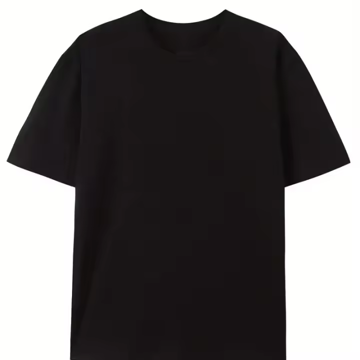 Camiseta Casual Para Hombres Con Impresión De Letras Estilo De Verano Y Primavera Cuello Redondo Manga Corta Material De Algodón Y Poliéster - 1