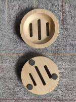 Nueva Caja De Jabón De Madera Retro Portátil Accesorios De Baño Duraderos Y Moda Soporte De Jabón De Bambú Con Carbón - details 3