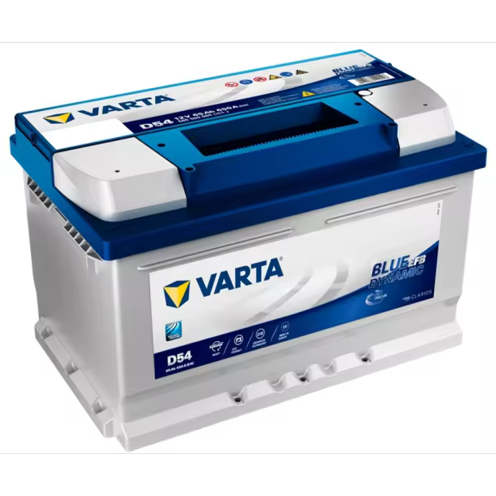 Batería de coche Varta D54 Blue Dynamic Efb. Tecnología EFB. 12V - 65Ah/650A (EN) 565 500 065 D84 2 Caja LB3 - 1