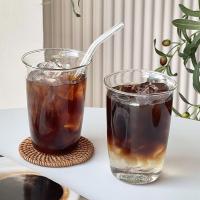 Taza De Café Latte De Vidrio De Alta Borosilicato Resistente Al Calor Taza De Bebida Fría Para Agua Leche Cerveza Jugo Té Whiskey Vino - details 0