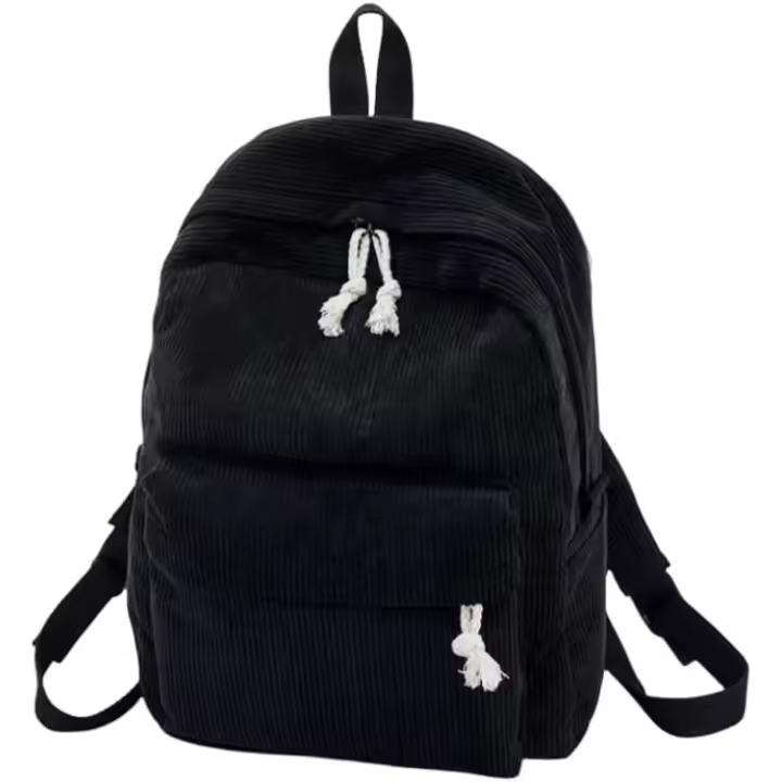 Personalizada Corduroy Preppy mochila de las mujeres (Cinco Colores availbles) - 1