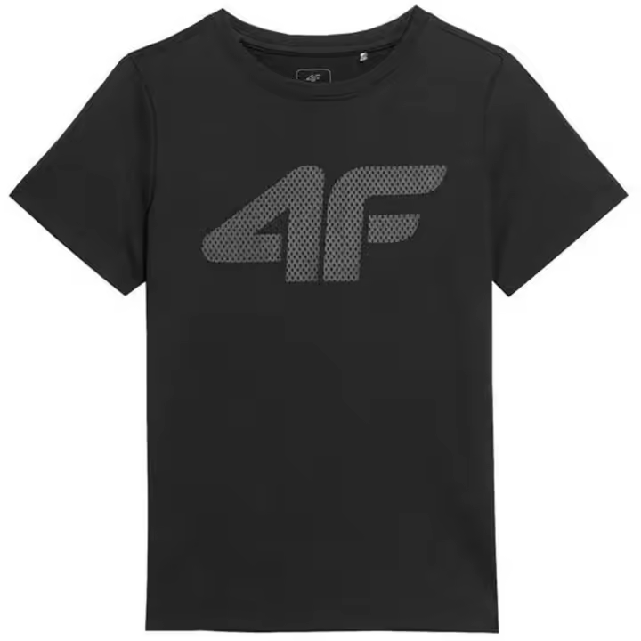 Camiseta de Manga Corta 4F  para unisex en color negro - 1