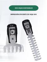 Podadora De Barril Inalámbrica Para Batería Makita 18V 2-en-1 Mini Portátil Eléctrica Para Jardín Cortacésped Y Trimmer De Arbustos - details 11