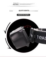 Lámpara Frontal LED Mini Super Brillante Recargable USB Fuente De Luz Doble Para Camping Caza Exteriores Batería 18650 Incluida - details 5