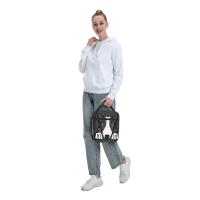 Bolsa De Almuerzo Compacta Con Estampado De Perro Bulldog En Gris Y Blanco Para Viaje En Tren Preparación De Comidas - details 0