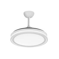 FABRILAMP -  Ventilador Dc Bandido 59w Blanco 4aspas 107d 5900lm 3500-4000-6500k Remoto Y Temporizador - details 1