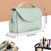 Nueva bolsa de herramientas para cosméticos de gran capacidad, bolsa de viaje para cosméticos con portabrochas independiente, bolsa de almacenamiento especial para maquilladores - details 1