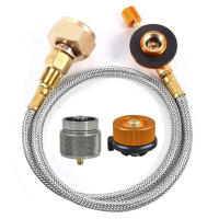 Adaptador De Recarga De Estufa De Gas Europea Para Camping Adaptador De Tanque De Propano LPG Para Uso Exterior - details 1