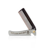 Cepillo De Barba Para Hombres Con Cerdas De Cerdo Natural Y Madera Cepillo De Afeitar Y Peine Para Bigote Set De Limpieza Incluye Bolsa De Regalo - details 11