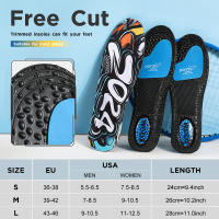 Plantillas deportivas con amortiguación de aire y fibra de carbono para zapatillas de running, talla 36-46 - details 7