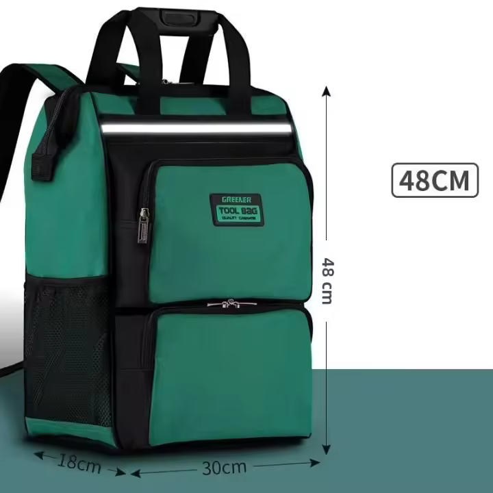 Bolsa De Hombro Para Electricista Organizador Fortalecido Impermeable Profesional Mecánico Bolsa De Manos Resistentes - 1