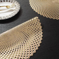 DESEOS Salvamanteles redondos individuales | Juego de 4 | De PVC | Diametro 35 cm | Lavables | Ideal para Decoración de Mesa - details 2
