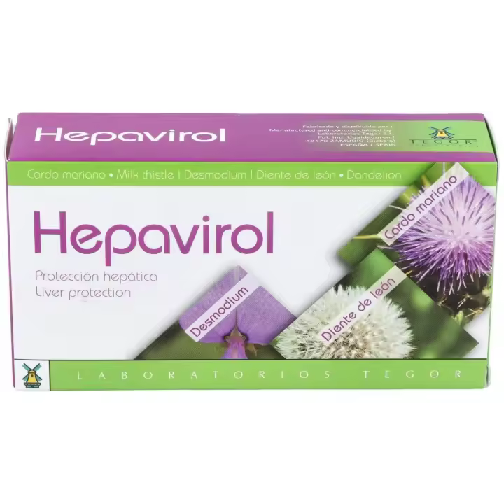 Tegor Hepavirol 60Caps - 1