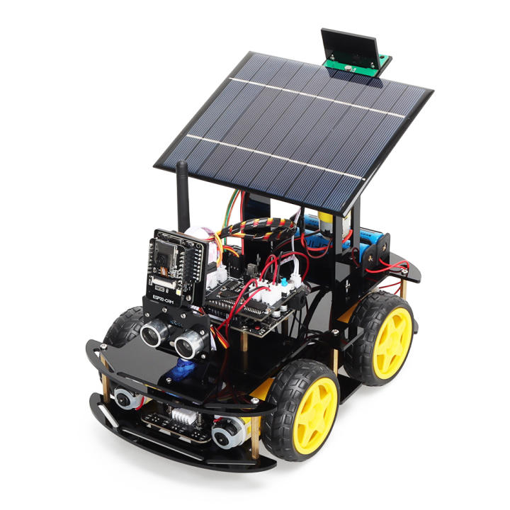 Kit De Robot Programable Para Arduino Profesional ESP32 Con Seguimiento Solar Y Carga DIY Proyecto Electrónico Robótico