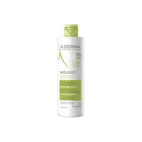 A-DERMA BIOLOGY LECHE DESMAQUILLANTE DERMATOLOGICA 400 ml - 1