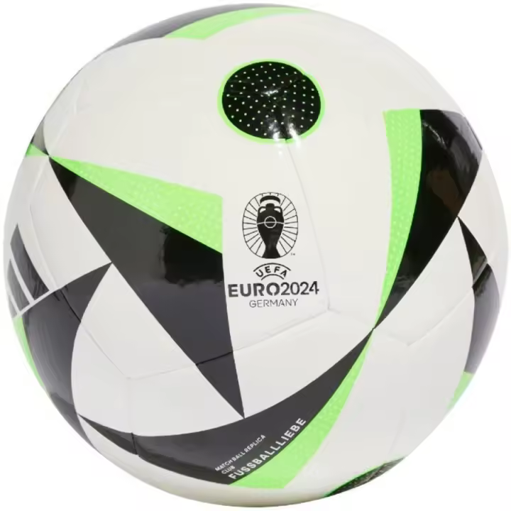 Football adidas Fussballliebe Euro24 Club IN9374 balón de la serie Fussballliebe Euro24 Club, con materiales resistentes y un diseño vibrante inspirado en la Eurocopa 2024. - 1