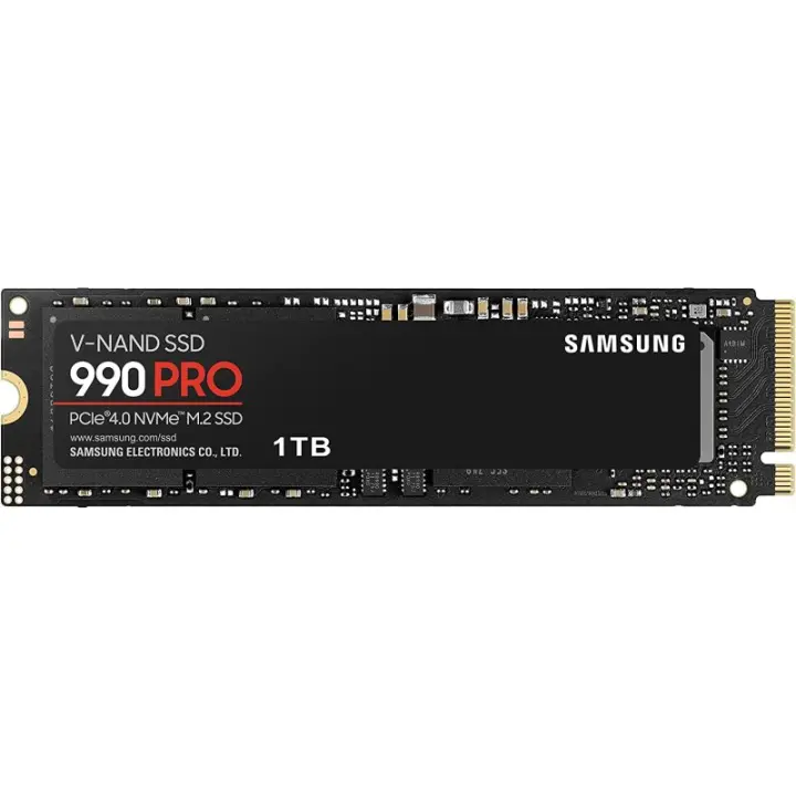Samsung 990 PRO 1TB SSD PCIe 4.0 NVMe M.2 - 1