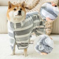 Bata De Baño Para Perros Y Gatos Absorbente Y Secado Rápido Confort Animal Poliéster Tamaño Universal Para Mascotas - details 7