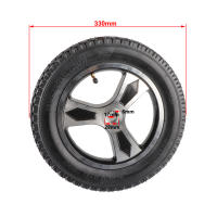 Rueda De 12 Pulgadas Con Neumático Y Eje De 17mm Para Silla De Ruedas Eléctrica Y Scooter Para Ancianos Tubo Interno Incluido - details 2