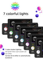 Juego De Luces LED Para Coche BQCC 1 Din 5" Reproductor De Multimedia Con Android Auto BT RDS Radio Mirrorlink 7 Colores USB Duplo Carga Rápida - details 5
