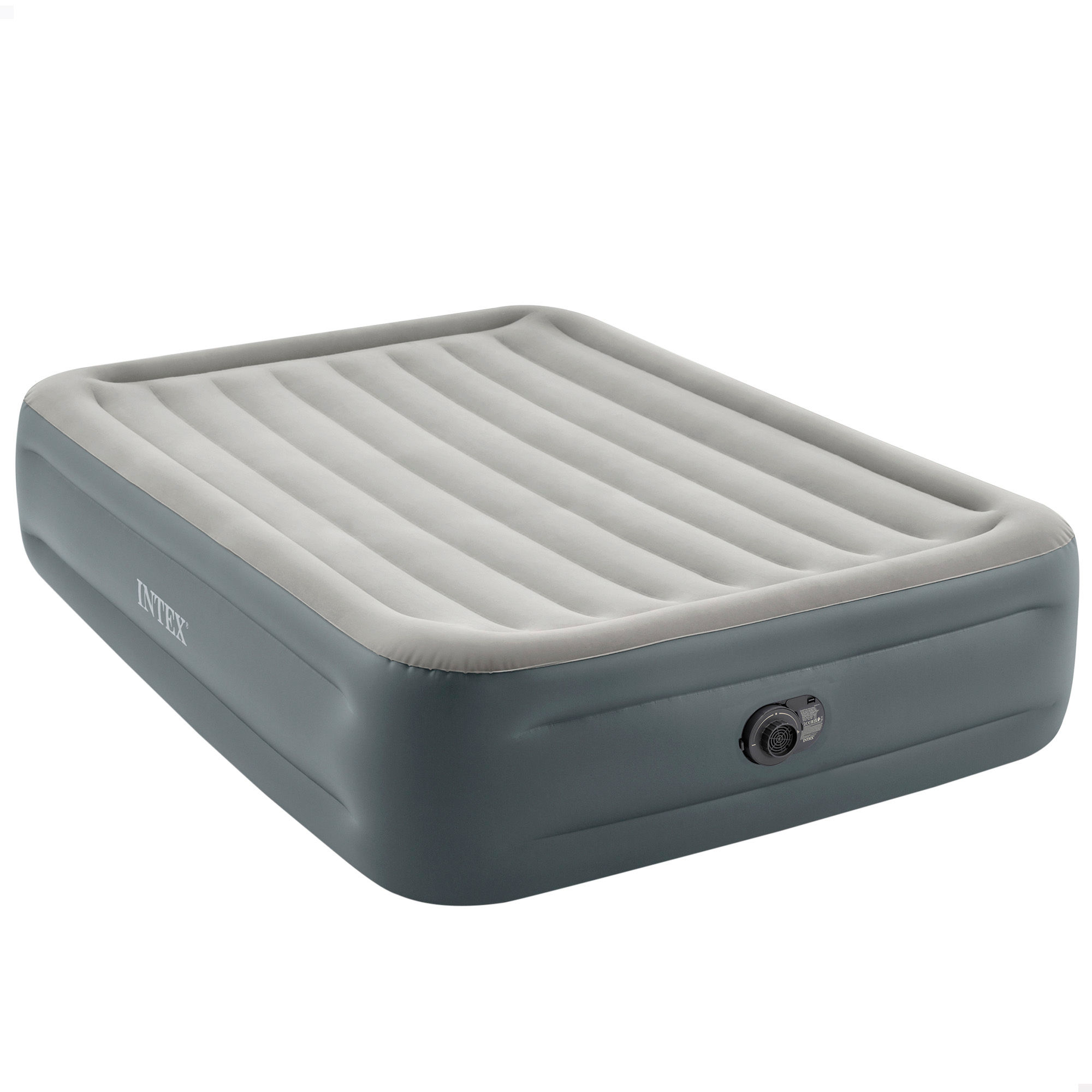 Cama de aire para 2 Essential Rest INTEX, Colchón hinchable Intex, Cama de aire doble, Colchón Intex, Colchón plegable