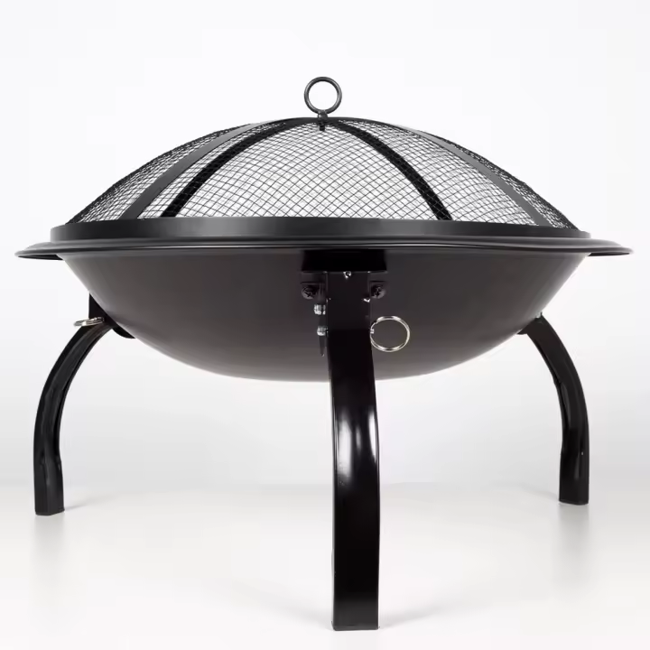 Brasero exterior de jardín redondo Akive 55cm (Color Baby 61114) - 1