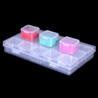 Caja De Diamantes Para Pintura DIY 30 Cuadrículas Caja De Almacenamiento Para Joyería Y Uñas Contenedor De Herramientas De Arte - details 10