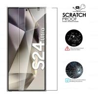 4PCS Vidrio Templado Total Para Samsung Galaxy S24 Ultra S24 plus Protector De Pantalla De Huella Dactilar HD Vidrio Protector Anti-Arrugas Y Anti-Rasguños - details 3