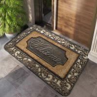 Carpet American Vintage Para Sala De Estar Y Dormitorio Estilo Francés Grueso Felpa Suave Alfombra De Poliéster 100% Uso Interior - details 2