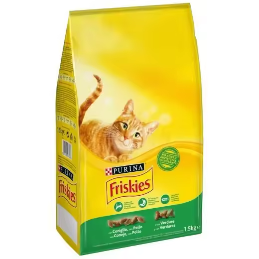 Friskies Pienso Gato Adult con Conejo, Pollo y Verduras 20 KG - 1