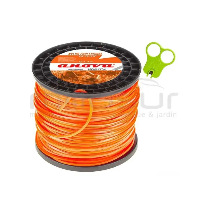 NYLON ANOVA BOBINA CUADRADO 4,00 x 87 m. RESISTENTE Y DURADERO - 1