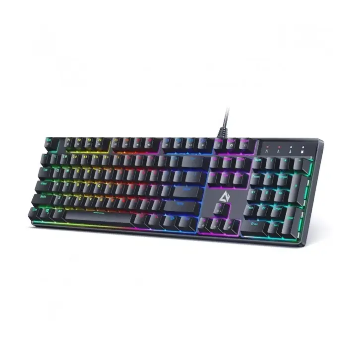 Teclado Mecánico Gaming Retroiluminado Switch Blue Aukey KM-G16 - 1