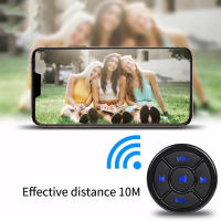 Kebidu Steering Wheel Music Player Control Remoto Inalámbrico Bluetooth Botones Multimedia Para Android IOS Smartphone Kit Para Coche - details 18