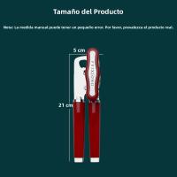 Abrigo De Botellas Y Lata 3 En 1 De Acero Inoxidable Multifuncional Profesional Fácil Manual Herramienta De Cocina - details 1