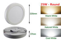 Luz De Techo LED Cuadrada Superficie 9W 15W 25W Luz Panel LED Con Driver AC85-265V AC110V/220V Luz Interior Para Habitación - details 2