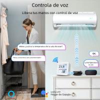 Sensor De Temperatura Y Humedad Inteligente ZigBee Tuya Con Pantalla LCD Iluminada Compatible Con Google Assistant Necesita Hub Tuya Zigbee - details 9