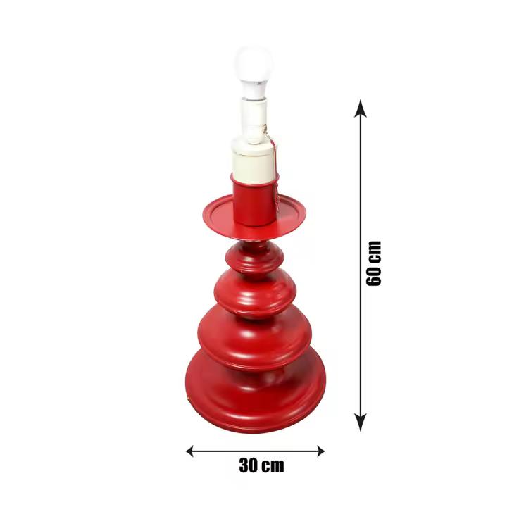 SpazioLuzio - Lámpara de Mesa Space Vintage 70cm alto - 1