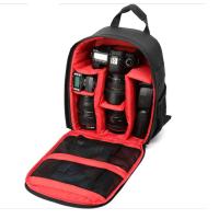 Bolsa De Fotografía Para DSLR De Tela Oxford Impermeable Con Divisores De Esponja Removibles Antigolpes Para Canon Nikon Sony Estilo Mochila - details 4