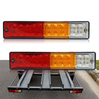 Luz De Caucho 12V Para Coche Par De Luces Traseras LED Indicador De Freno Y Señal De Giro Para Camión Y Remolque Material ABS - details 5