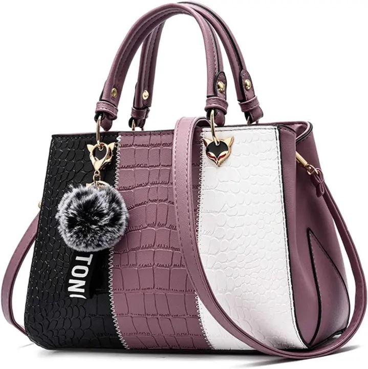 Handbag for Women with Waves Elegant Messenger Bag for Women - 1