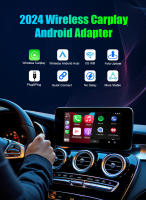 Adaptador inalámbrico 2 en 1,Conexión directa para navegación inteligente,CarPlay Inalámbrico para iPhone,Compatible con iOS 10 o versiones posteriores - details 0