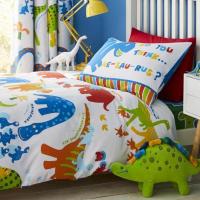 Catherine Lansfield - Funda Nórdica Dino Reversible Infantil - 48% Algodón y 52% Poliéster - details 2