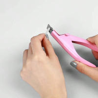 Cortador De Uñas Profesional De Acero Inoxidable En Forma De U Para Uñas Postizas De Acrílico Trimmer De Manicura - details 1