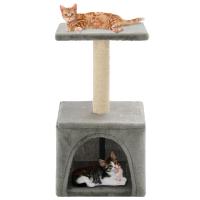 vidaXL Rascador Gatos con Poste de Sisal 55cm Accesorios Mascotas Color Azul oscuro,  Beige,  Gris y mas - details 2