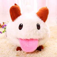 Muñeco De Peluche Kawaii 30cm De League of Legends Poro Blanco Juguete De Dibujos Animados Para Niños Regalo De Cumpleaños - details 3