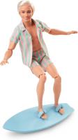 Barbie The Movie, Ken Muñeco Signature de colección con Chaleco a Rayas y Tabla de Surf HPJ97 Mattel - details 3