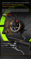 Bezior X1500 NIEVE BICICLETA ELÉCTRICA FAT BIKE 26*4,0 1500W 48V12.8AH PLEGABLE EBIKE FRENO DE FRENO HIDRÁULICO - details 12